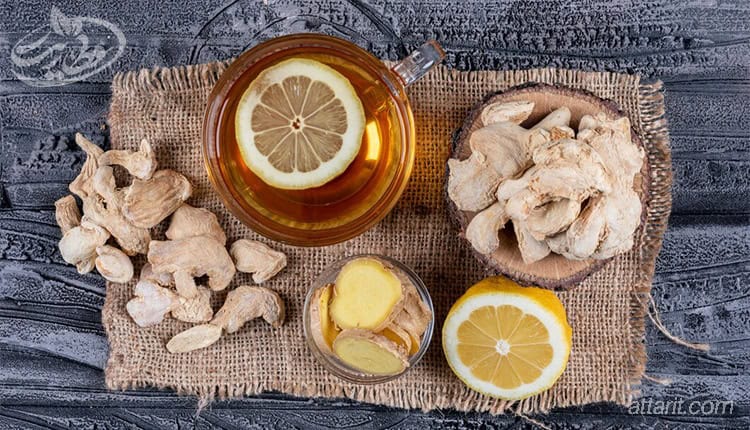 دمنوش زنجبیل دمنوش‌ گیاهی برای کبد چرب